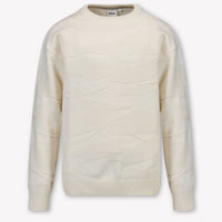 Boss Kinder Jongens Trui In Licht Beige