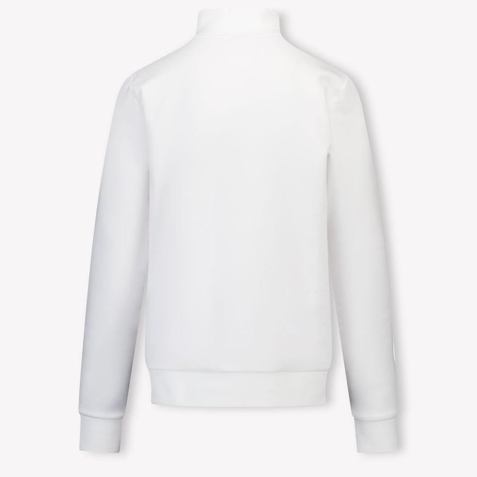 Boss Kids Boys Sweater  White