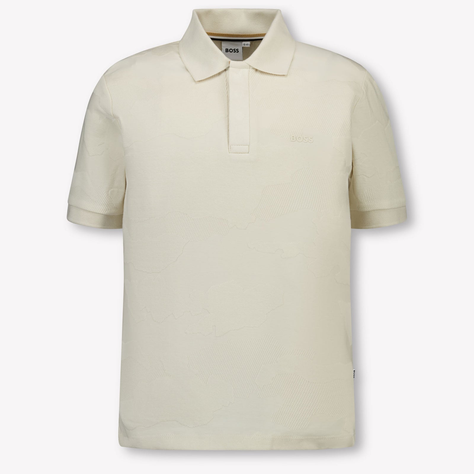 Boss Kinder Jongens Polo In Licht Beige