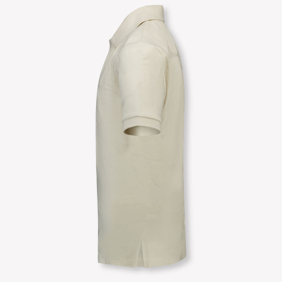 Boss Kids Boys Polo  Light Beige