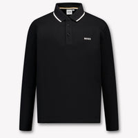 Boss Kinder Jongens Polo In Zwart