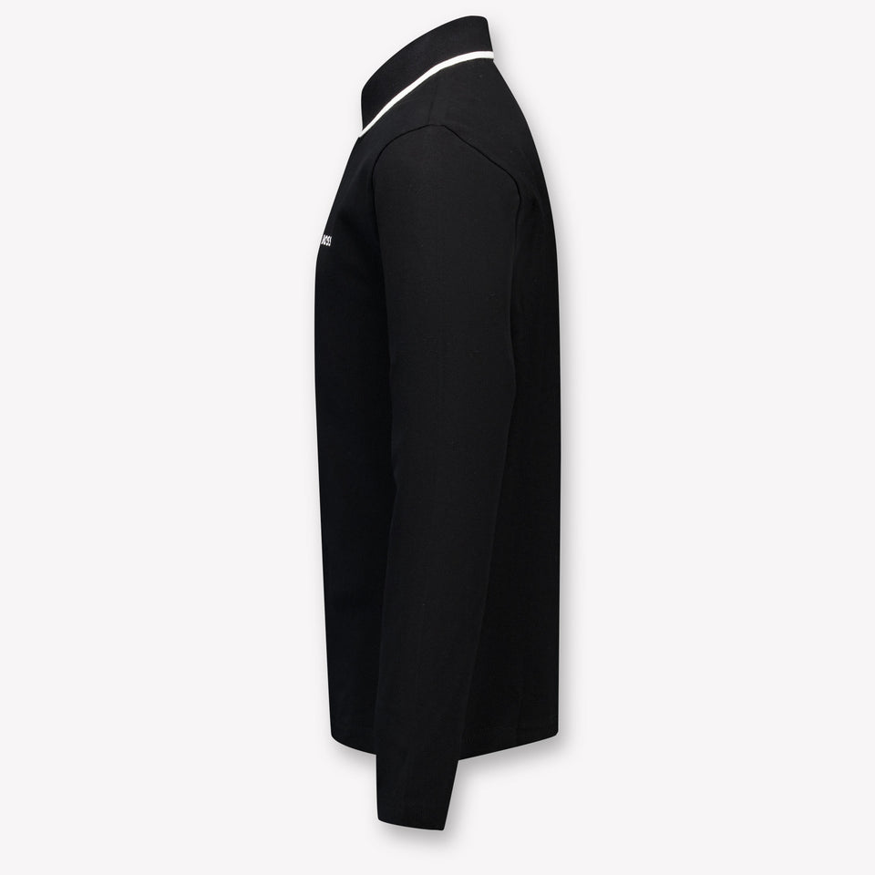 Boss Kinder Jongens Polo In Zwart