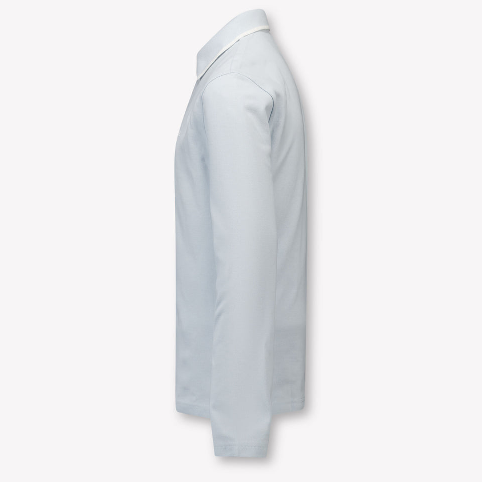 Boss Kinder Jongens Polo In Licht Blauw