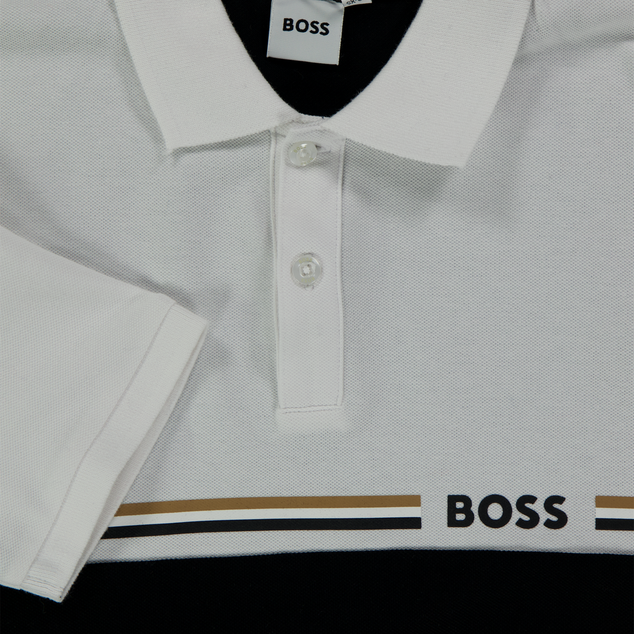 Boss Kinder Jongens Polo In Zwart