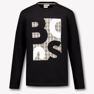 Boss Kids Boys  T-Shirt Black
