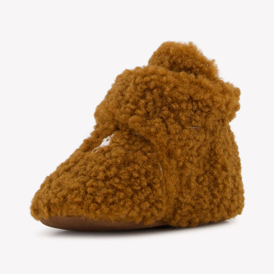 Ralph Lauren Lando Layette Baby Unisex Sneakers  Camel