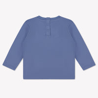 Guess Baby Jongens T-Shirt In Licht Blauw