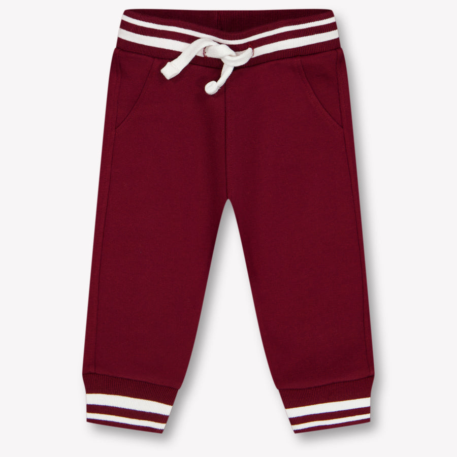 Guess Baby Boys Trouser in Dark Red