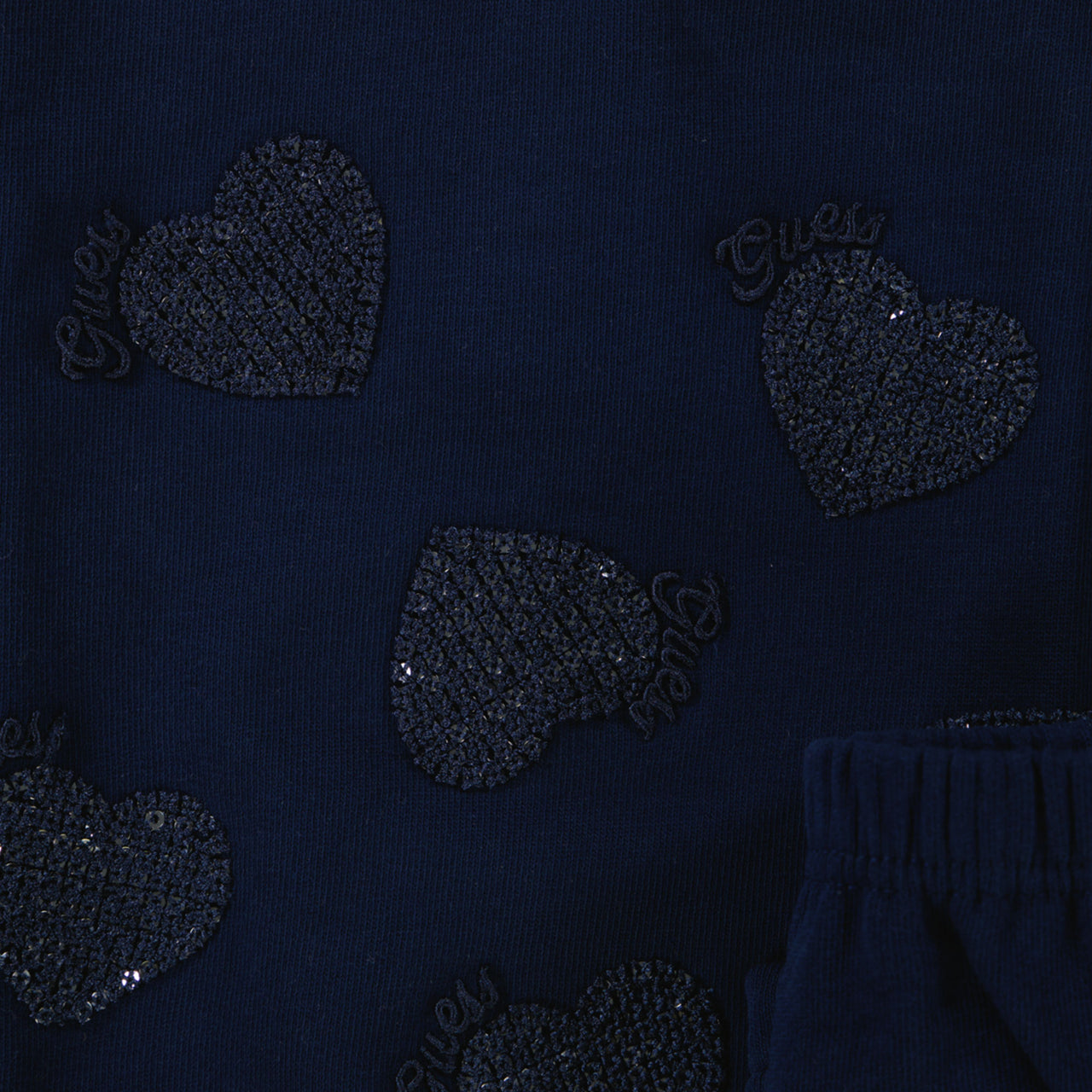Guess Baby Meisjes Jurk In Navy