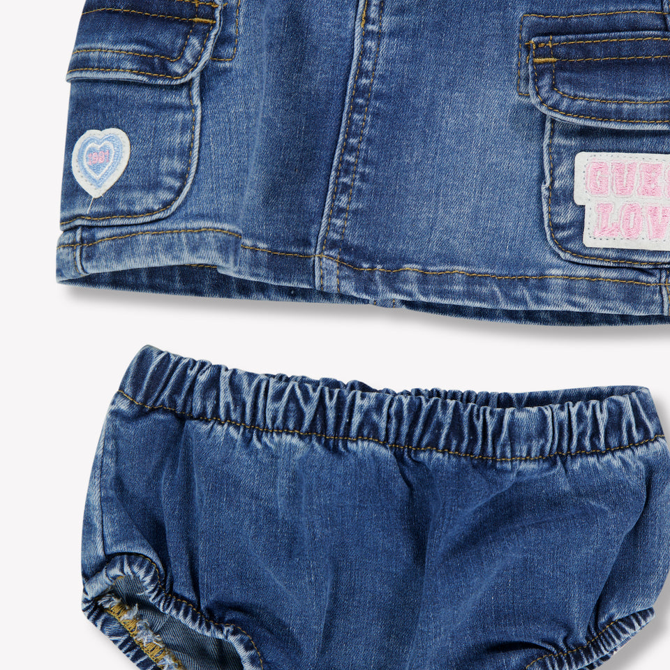Guess Baby Meisjes Rokje In Blauw