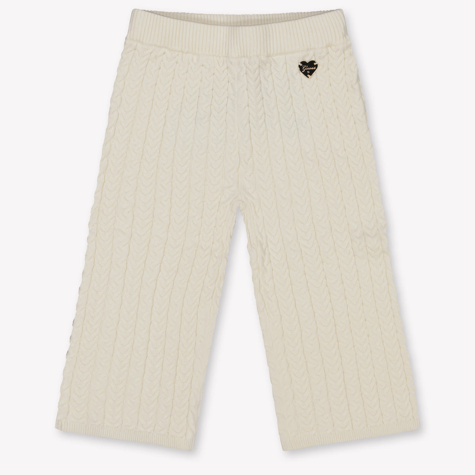 Guess Baby Meisjes Broek In Off White