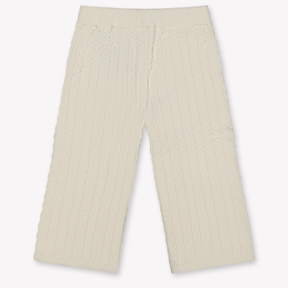 Guess Baby Meisjes Broek In Off White