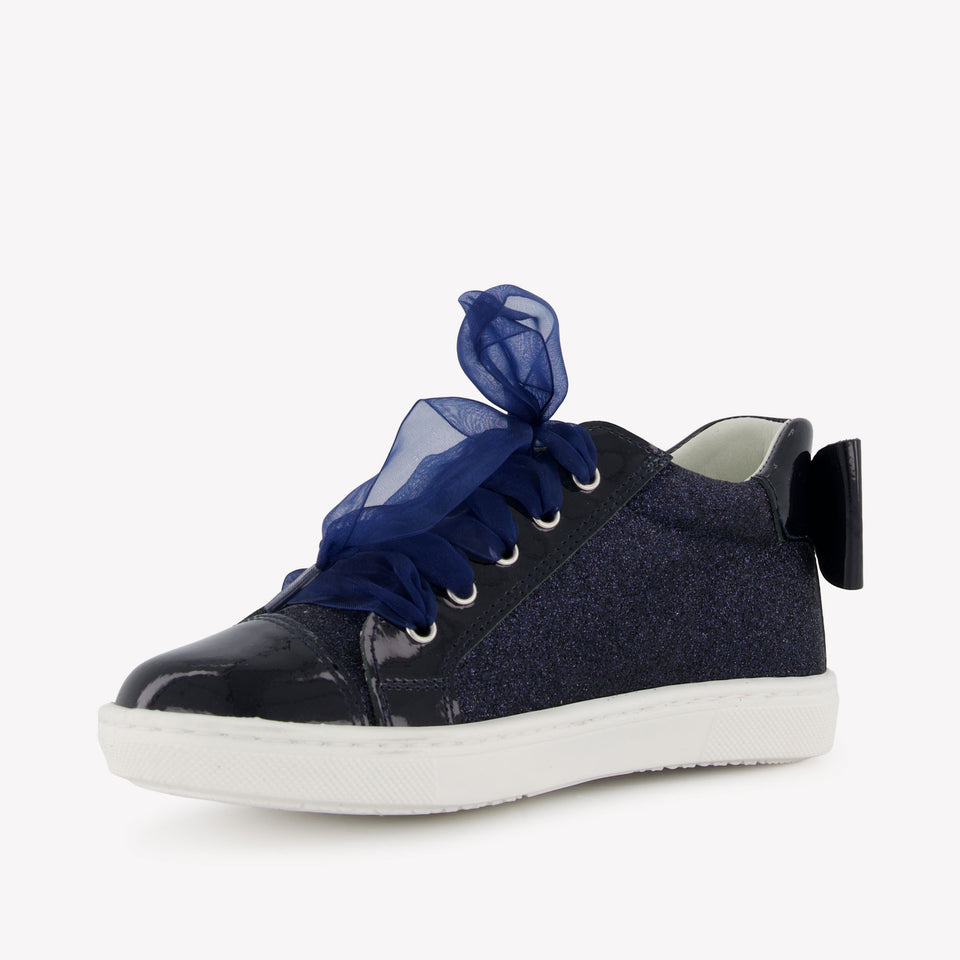 Andanes Girls Sneakers  Navy