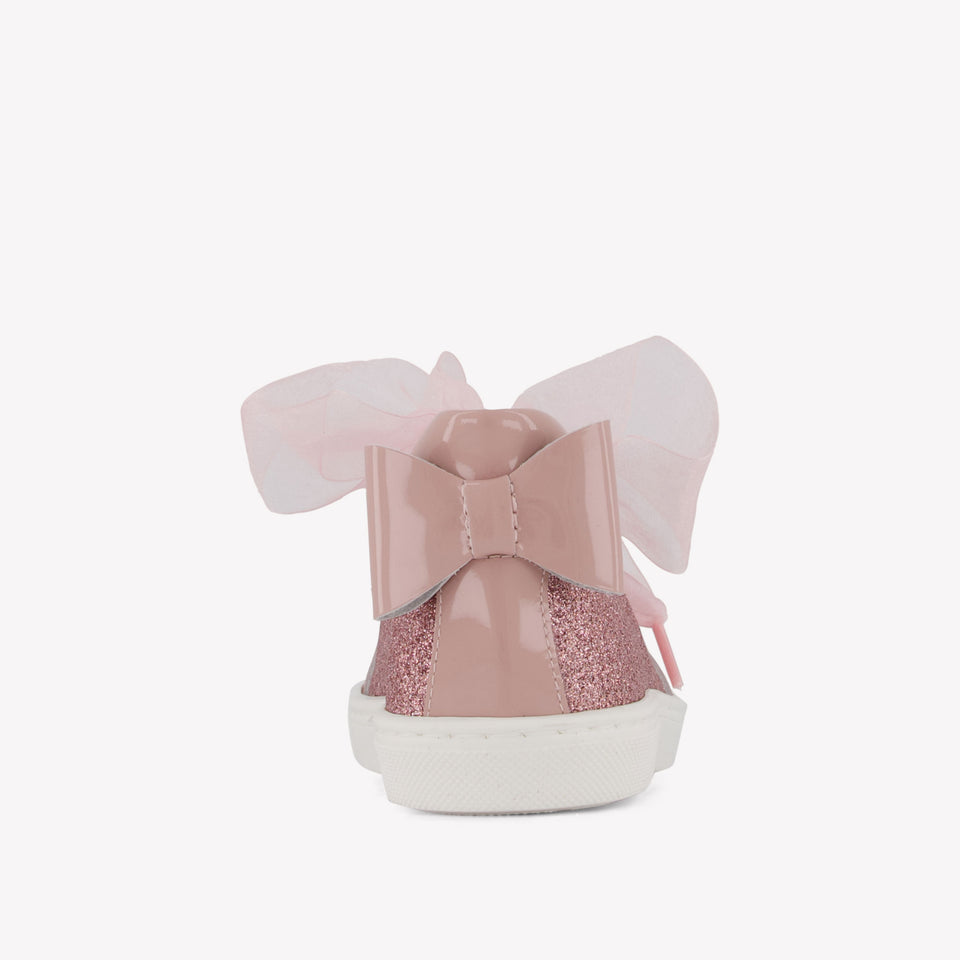 Andanines Meisjes Sneakers In Licht Roze
