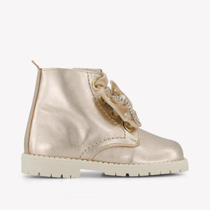 Andanes Girls Boots  Gold