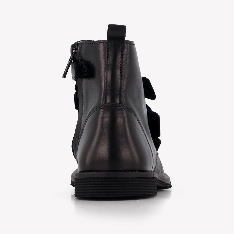 Andanines Meisjes Laarzen In Zwart