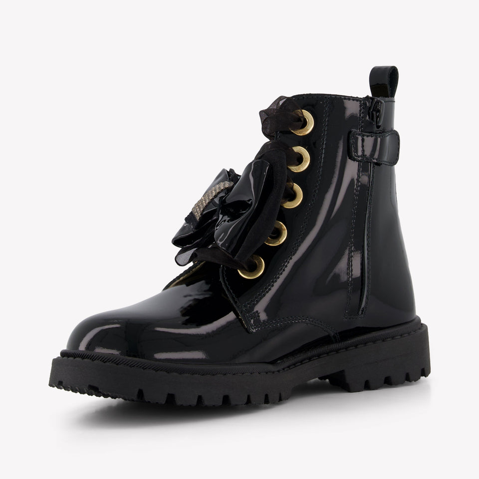 Andanes Girls Boots  Black