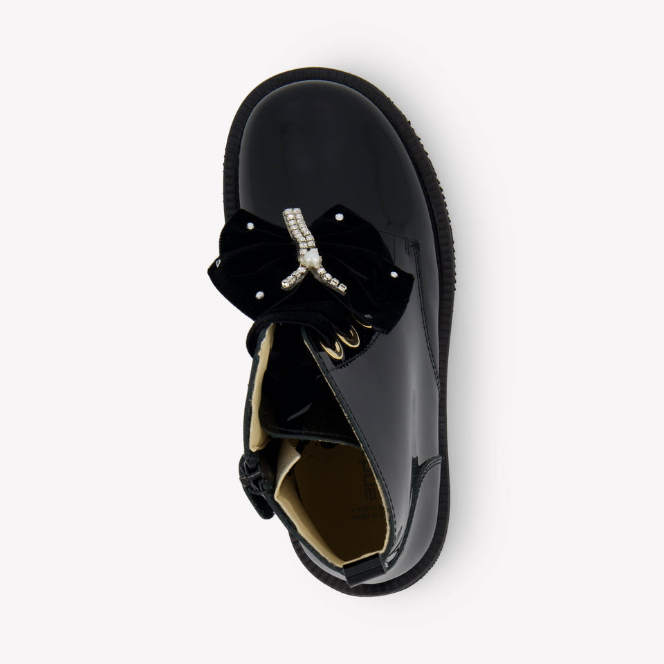 Andanes Girls Boots  Black