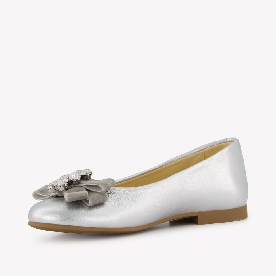 Andanes Girls Shoes  Silver