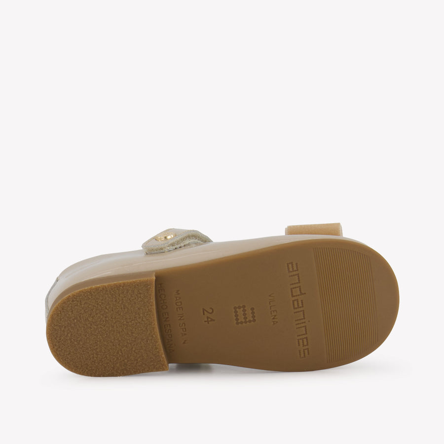 Andanines Meisjes Schoenen In Beige