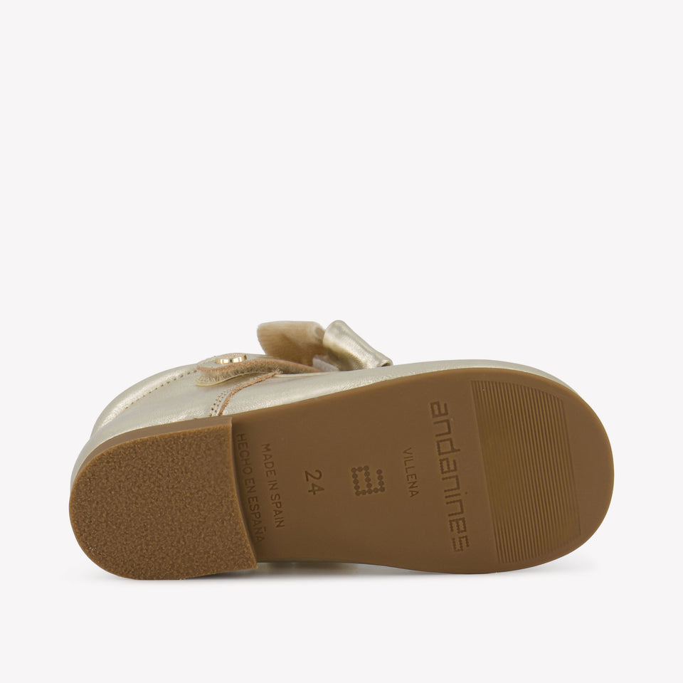 Andanines Meisjes Schoenen In Goud