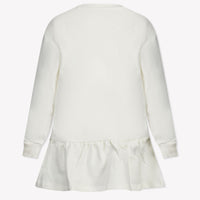 Guess Kinder Meisjes Jurk In Off White