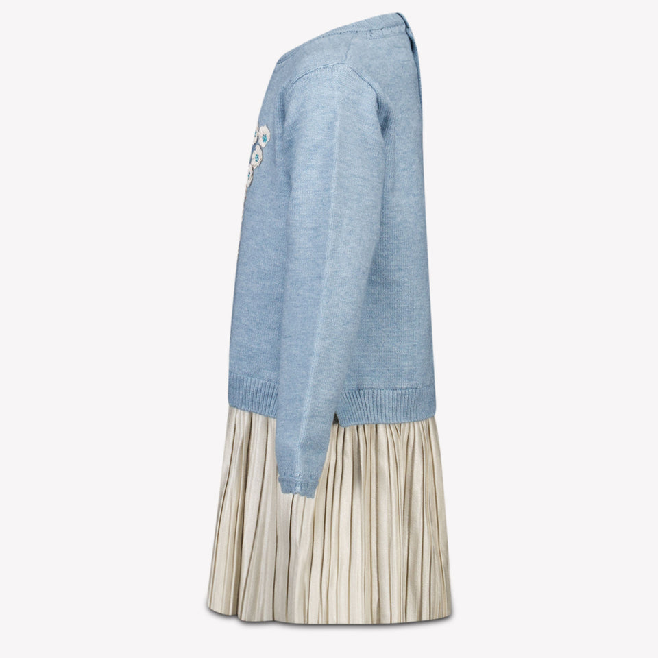 Guess Kinder Meisjes Jurk In Licht Blauw