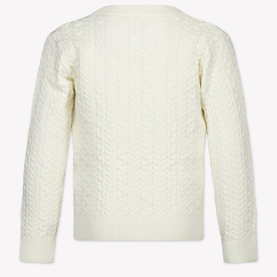 Guess Kids Girls Sweater Offwhite
