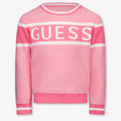 Guess Kids Girls Sweater Pink