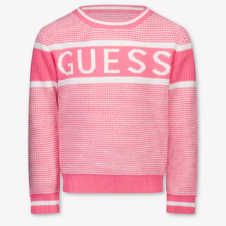 Guess Kids Girls Sweater Pink
