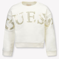 Guess Kinder Meisjes Trui In Off White