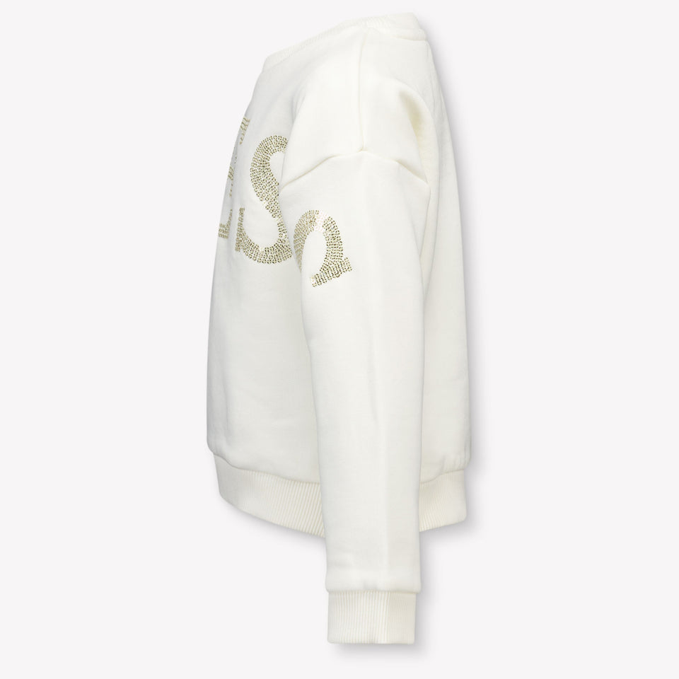 Guess Kids Girls Sweater Offwhite