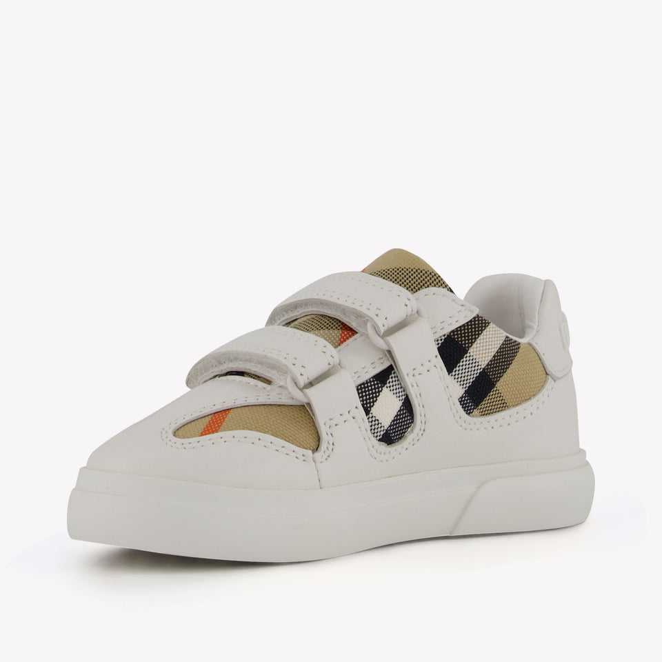 Burberry Unisex Sneakers  White
