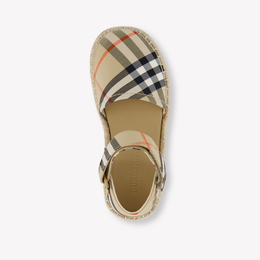 Burberry Girls Shoes  Beige