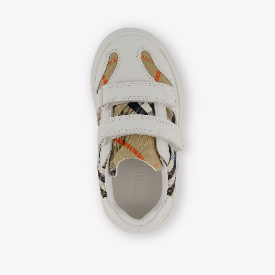 Burberry Noah Unisex Sneakers In Wit