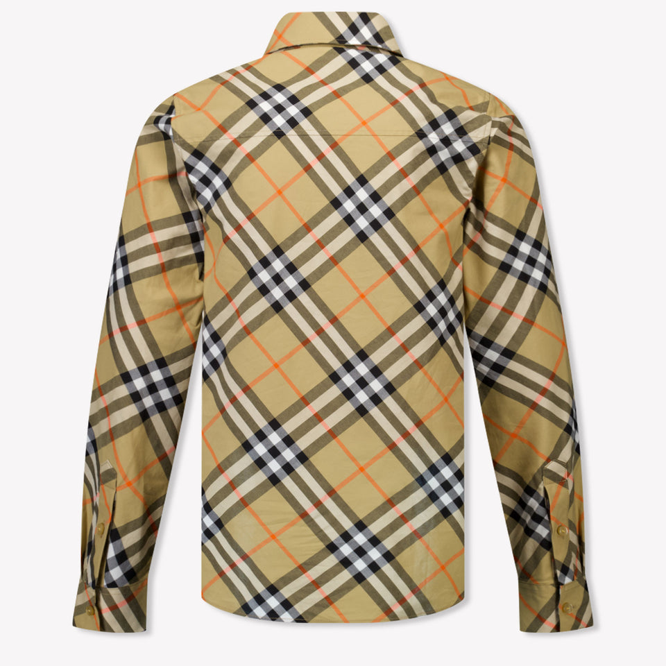 Burberry Jongens Blouse Beige