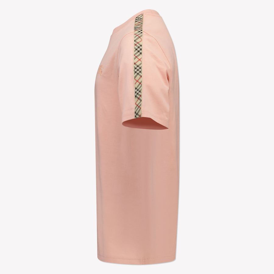 Burberry Kinder Meisjes T-Shirt In Licht Roze