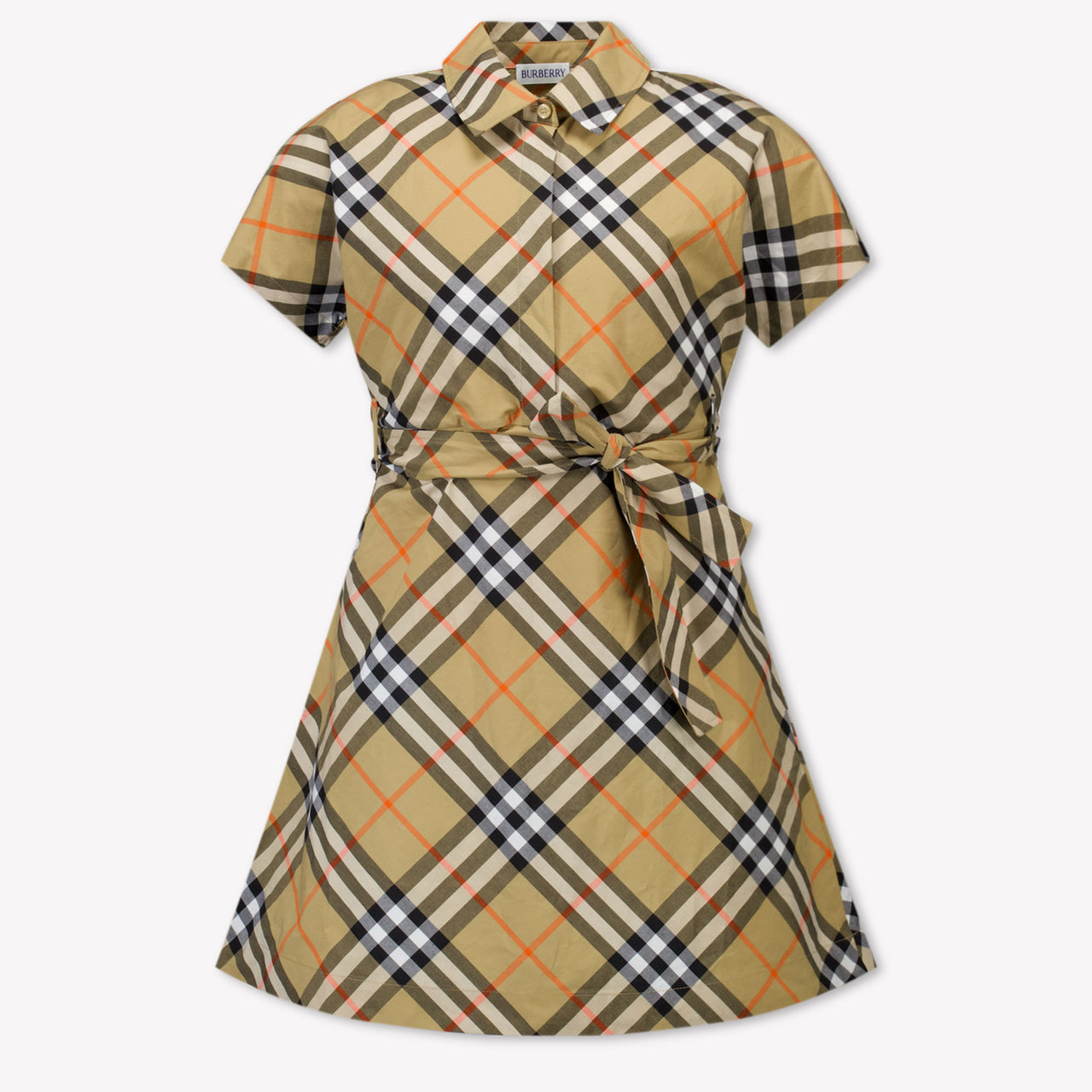 Burberry Giulietta Kids Girls Dress Beige