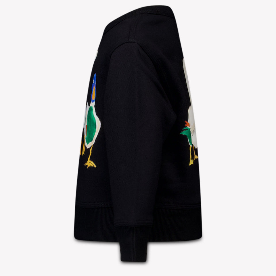Burberry Kinder Unisex Trui In Zwart