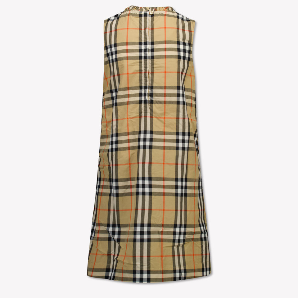 Burberry Yvette Kids Girls Dress Beige