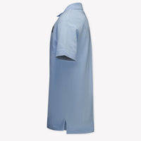 Burberry Kinder Jongens Polo In Licht Blauw