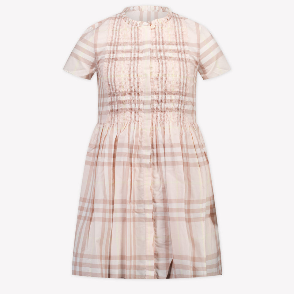 Burberry Rose Kids Girls Dress Light Pink