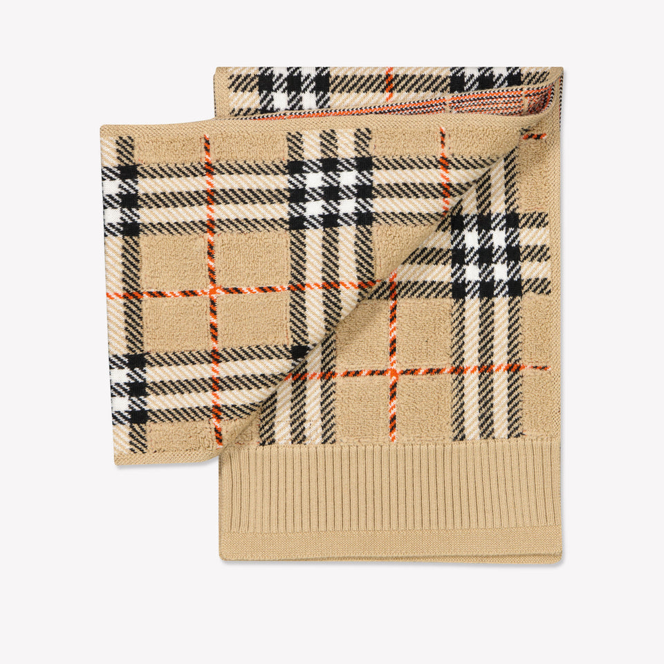 Burberry Kids Unisex Scarves  Beige