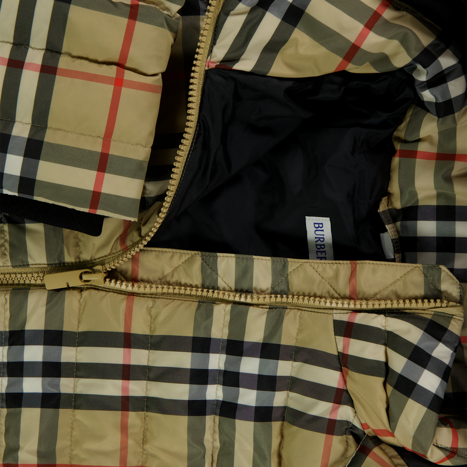 Burberry Cecilia Kids Girls Winter Jacket  Beige