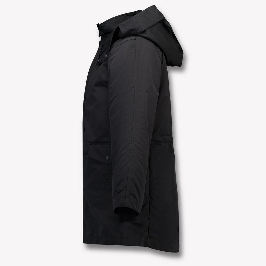Burberry Brady Kinder Jongens Winterjas In Zwart