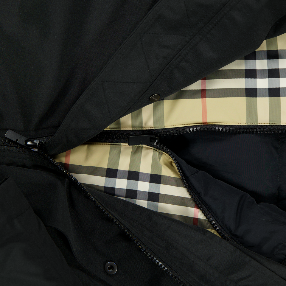 Burberry Brady Kids Boys Winter Jacket  Black