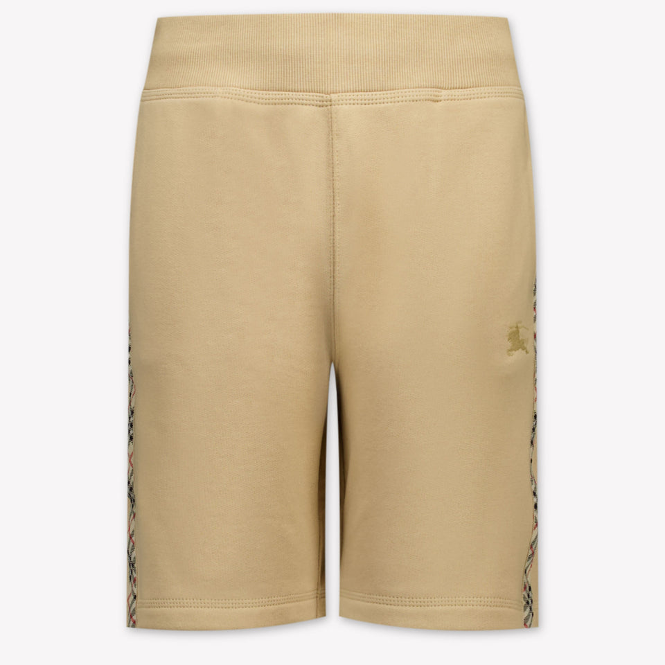 Burberry Kids Boys Shorts  Sand