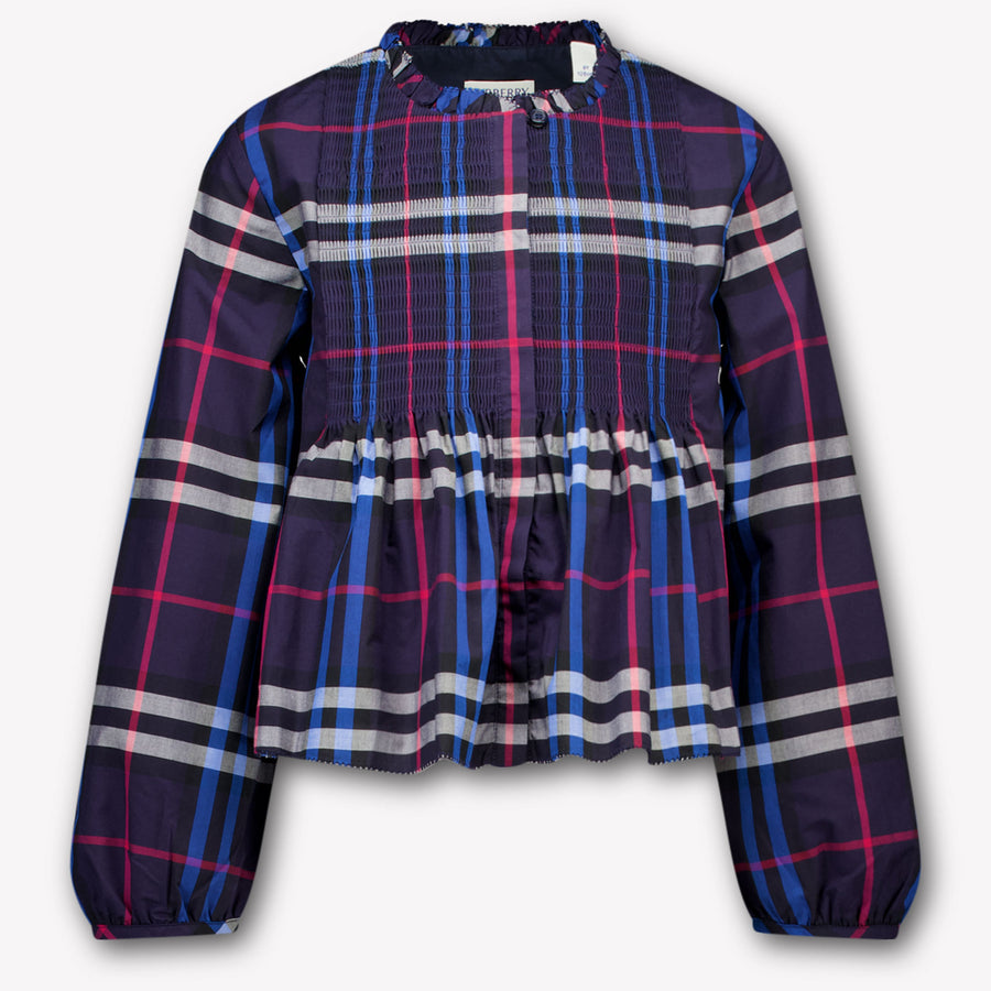Burberry Girls Blouse in Dark Blue