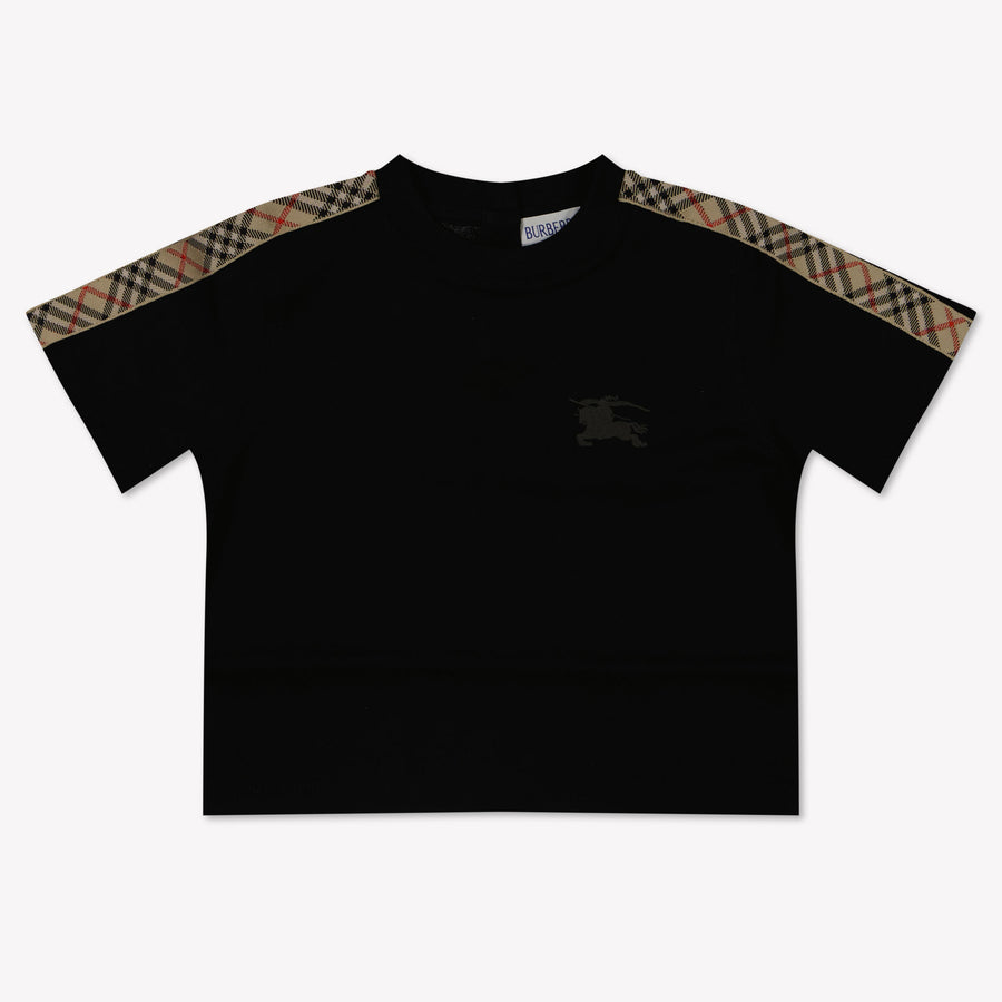 Burberry Cedar Baby Unisex T-Shirt In Zwart
