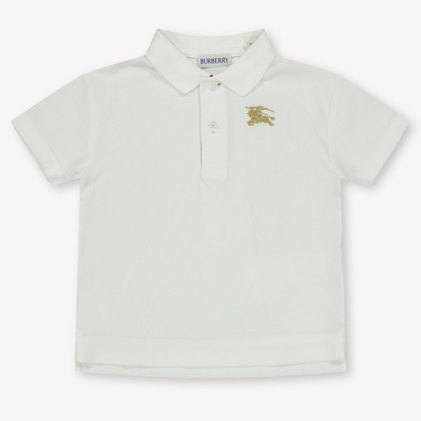 Burberry Baby Boys Polo  White